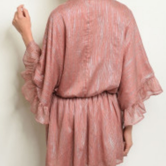 Mauve Silver Dress - Picture 2 of 2